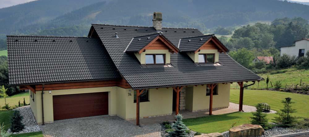 CLASSIC Classic je charakteristický svým elegantním a symetrickým tvarem. Tento model je vhodný pro zájemce o sametový vzhled střechy. Patří k nejoblíbenějším a nejpoužívanějším modelům.