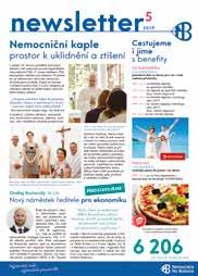 V loňském roce byly pro kliniky a oddělení NNB připraveny desítky plakátů a informačních letáků.