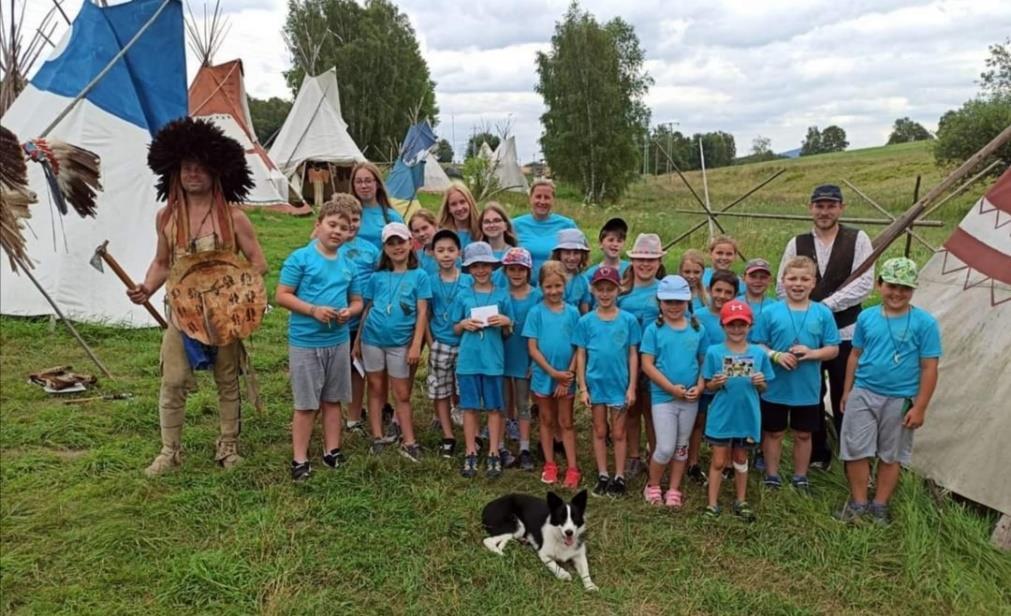 Dětí jsme měli celkem 23. Děti musely během celého týdne plnit úkoly dle duchů země, vody, vzduchu, ohně, zvířat a rostlin. Na konci tábora hledaly děti, za splnění úkolů, poklad.