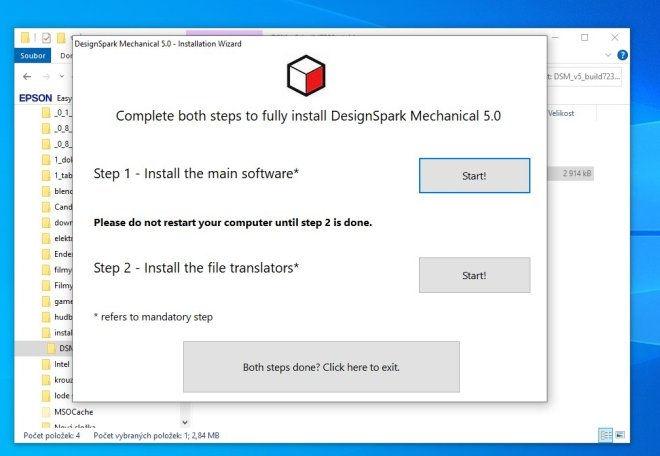 otevřeme a dvojklikem na soubor Install_Wizard_DSM5 instalaci