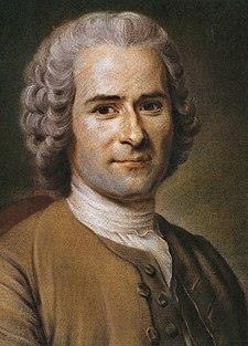 Vidí citlivost jako základ lidských práv a povinností, kritizuje dědičnou aristokracii (stal se duchovní vůdce francouzské revoluce).