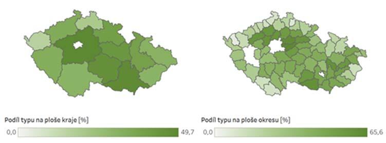 Dlouhodobě kritická je situace v zázemí regionálních center v oblasti Jeseníků (zejména Bruntál, Jeseník aj.