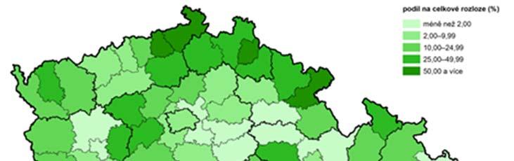 Obrázek 9 Zvláště chráněná