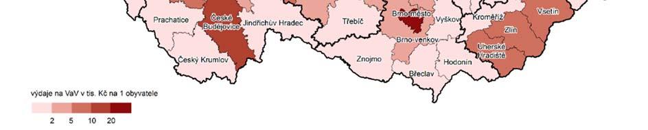 : K datu zpracování Monitorovací zprávy nejsou dostupné informace o celkových výdajích na vědu a