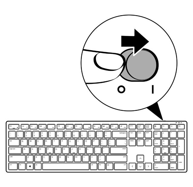 Bezdrátová klávesnice a myš Dell Pro KM5221W - PDF Free Download