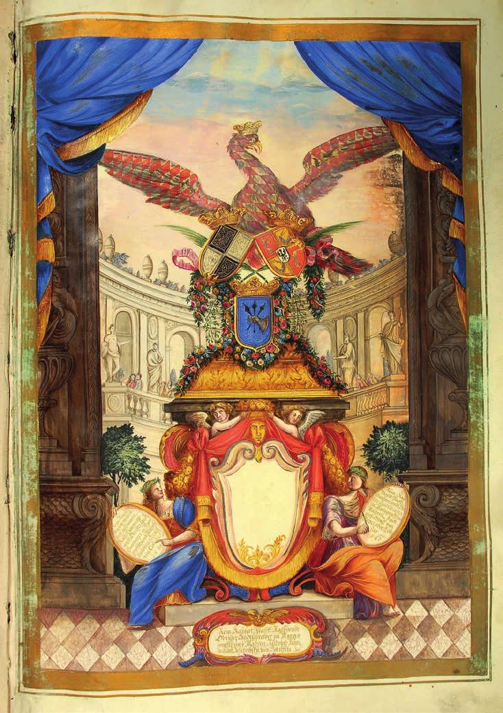 Obr. 2: Titulní strana kvaternu lit. C z let 1686 1701.