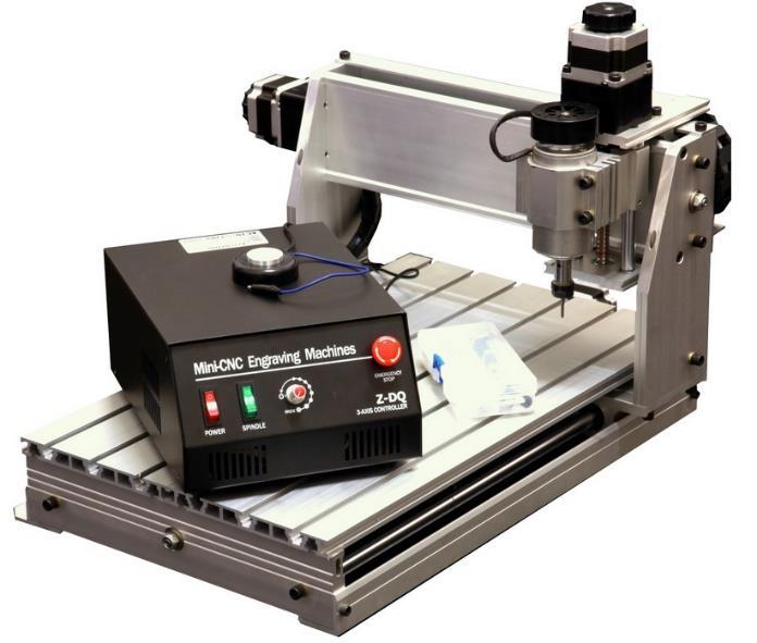 Mezi nabízené produkty v oblasti malých modelářských CNC frézek patří například