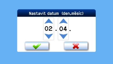 6.2.2 Blokace vstupu IN2 (Ne/TS /NTS) Vliv analogového vstupu IN2 na provoz větrací jednotky může být omezen dle aktuální sezóny. Ne vliv vstupu IN2 se uplatní vždy.