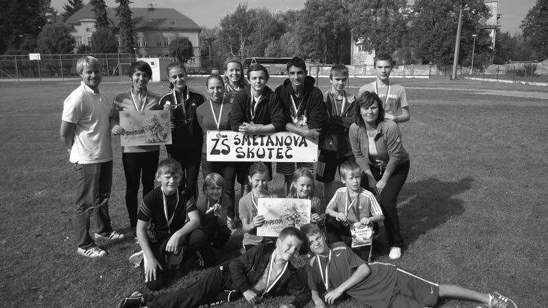 Znovu se ukazuje, jak přínosná a smysluplná je práce členů kroužku atletiky, který na naší škole funguje. Veliké poděkování patří i bezchybným organizátorům ZŠ Hrochův Týnec.