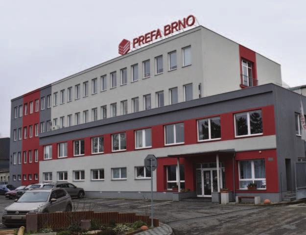 ŘEDITELSTVÍ Adresa Prefa Brno a. s. Kulkova 4231/10, 615 00 Brno +420 541 583 111 +420 541 583 833 +420 800 260 003 prefa@prefa.cz www.prefa.cz Předseda představenstva Ing.