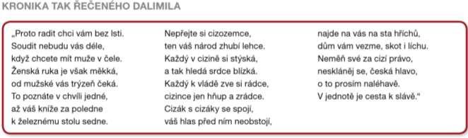 1. Vyber výrazy, které charakterizují úryvek, a odůvodni jejich výběr: lyrika epika poezie próza drama 2. Která postava výpověď v úryvku pronesla?