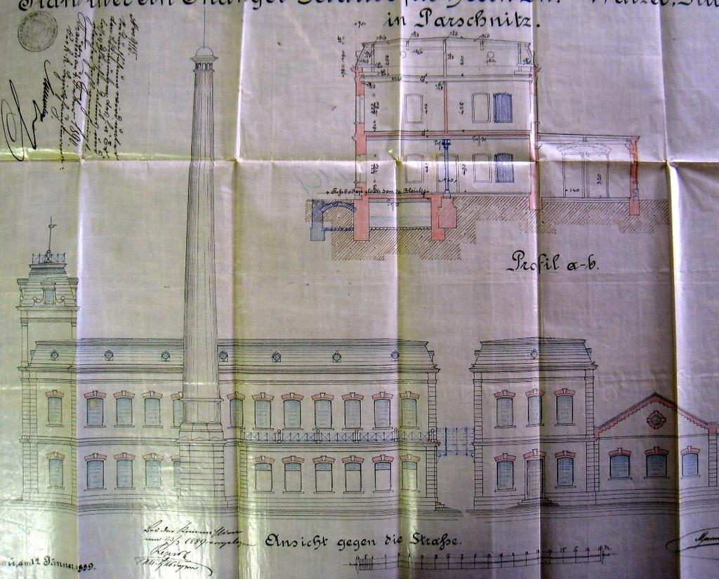15) Budova mandlu firmy