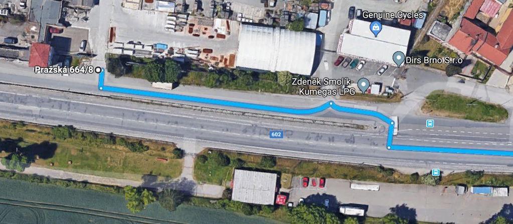Jelikož přeprava není klasifikována jako nadměrný náklad a větší část trasy vede po dálnici D1, kde jsou všechny mosty, podjezdy i poloměry zatáček navrženy s ohledem na kamionovou dopravu, není