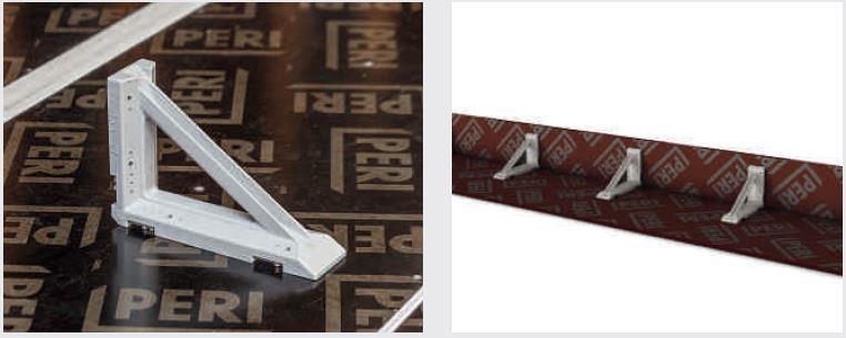 Takto lze umístit desku o výšce až 50 cm. Na objektu je strop v max. tl. 280 mm, a to vyhovuje tomuto systému. Uchycení sloupků ke svislým konstrukcím je pomocí systému kotev.