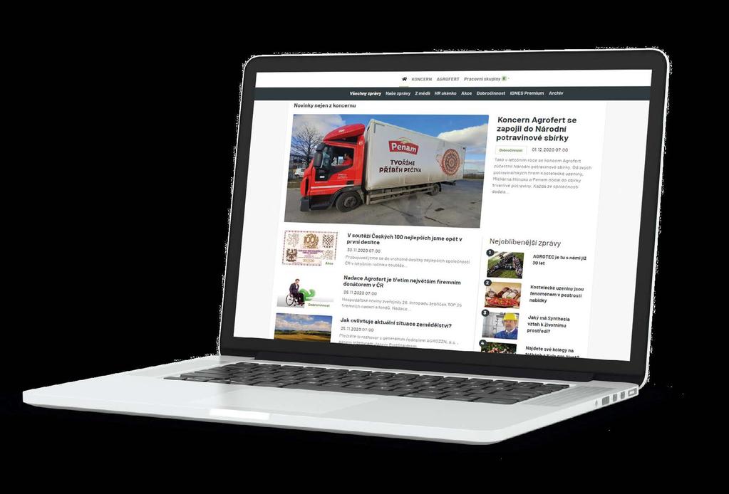 Po zadání přihlašovacích údajů vás intranet vyzve k doplnění některých informací a také ke změně hesla. A pak? Pak jste v cuku letu v intranetu!