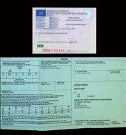 1.8 1.9 1.10 1.11 Povinná výbava, která nesmí ve vozidle chybět, je následující: (Obrázek 1.6) Lékárnička odpovídající legislativě. Výstražný trojúhelník.