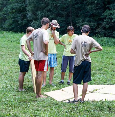 Můžete to pojmout jako společný program nebo rituál, kdy se sejde celá oddílová rada a každý řekne, proč se věnuje skautingu.