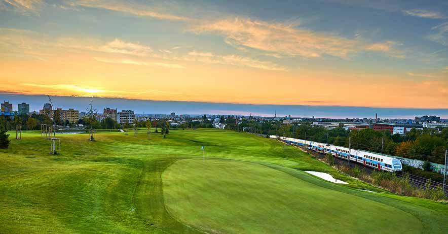 GOLF Hostivař Téma: Nové jamky Jamka č.