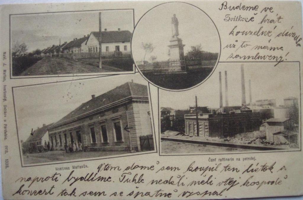 Příloha I. - Svítkov v první polovině 20. století.