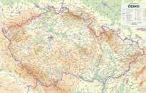 tubusu 4 Evropa obecně zeměpisná mapa, 1 : 4 500 000 novinka 8594033222383 1360 960 mm laminovaná mapa s lištami v tubusu 4 Evropa administrativní mapa, 1 : 4 500 000