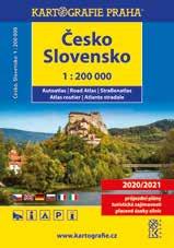 spirála Česko, Slovensko autoatlas, 1 : 200