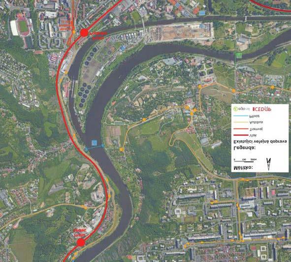 Nejblíže uvažované stanice lanovky se nachází zastávka Na Pazderce, docházková vzdálenost cca 100 200 m dle polohy stanice.