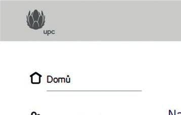 4.2 Postup pro modem Compal CH7465LG