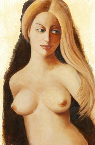 olej/plátno, 88 x 55,5 cm sign.