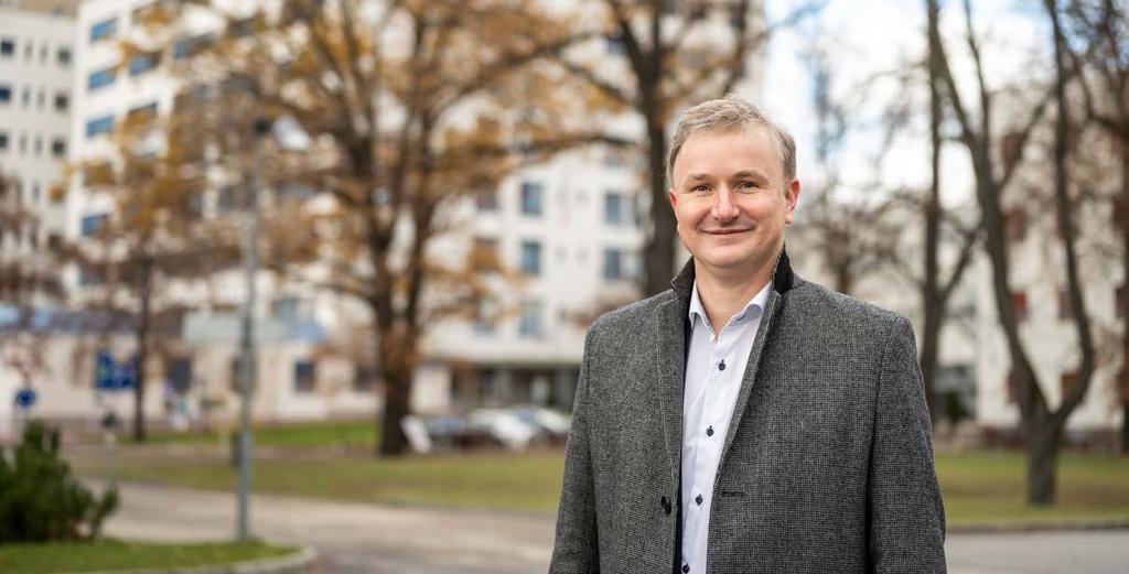 Úvodník předsedy představenstva MUDr. Ing. Michal Šnorek, Ph.D. Pane předsedo, co je v českobudějovické nemocnici nového?