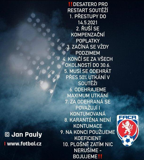 Vážené fanynky a fanoušci fotbalu, mandát nynějšího výkonného výboru krajského svazu skončil 24. února. Kvůli covidové situaci byl posunut termín konání valné hromady KFS na 9. dubna.