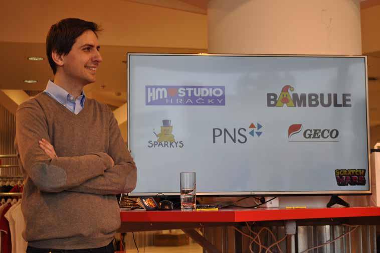 JIŘÍ MIKOLÁŠ: SCRATCH WARS PŘINÁŠÍ INTELIGENTNÍ ZÁBAVU TRAFIKANT.CZ 13 Každá hra má svého tvůrce a nějakou historii.