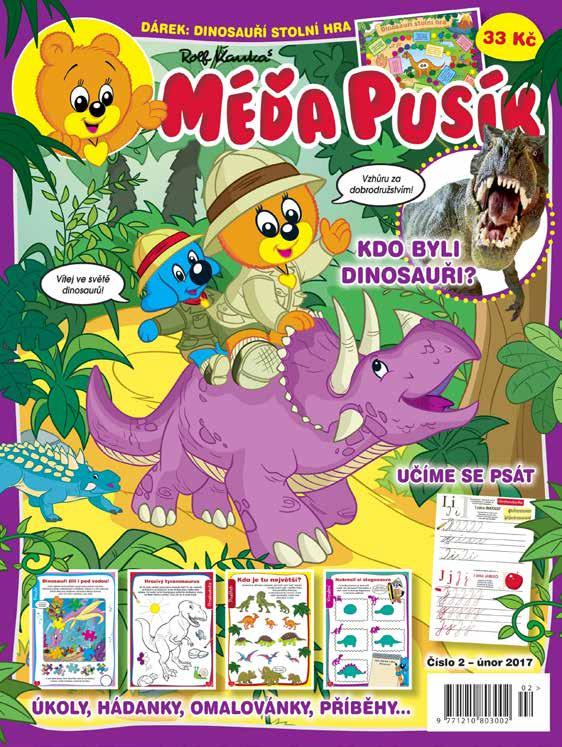 Vydávají časopisy Pes přítel člověka, Méďa Pusík, Bumík, Střelecká revue, Praktik, Stalo se, Přísně tajné, Jedním dechem. Jistě znáte, že?