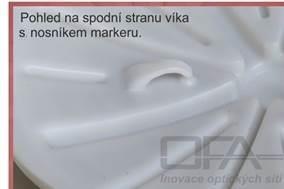 vybavení komory. Výjimku tvoří RFID markery.
