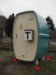 40016 40240 40290 40291 40292 40293 25 27 33 Ve výkrese se používá: - pro elektro skříně vrstva 25; - pro zabezpečovací