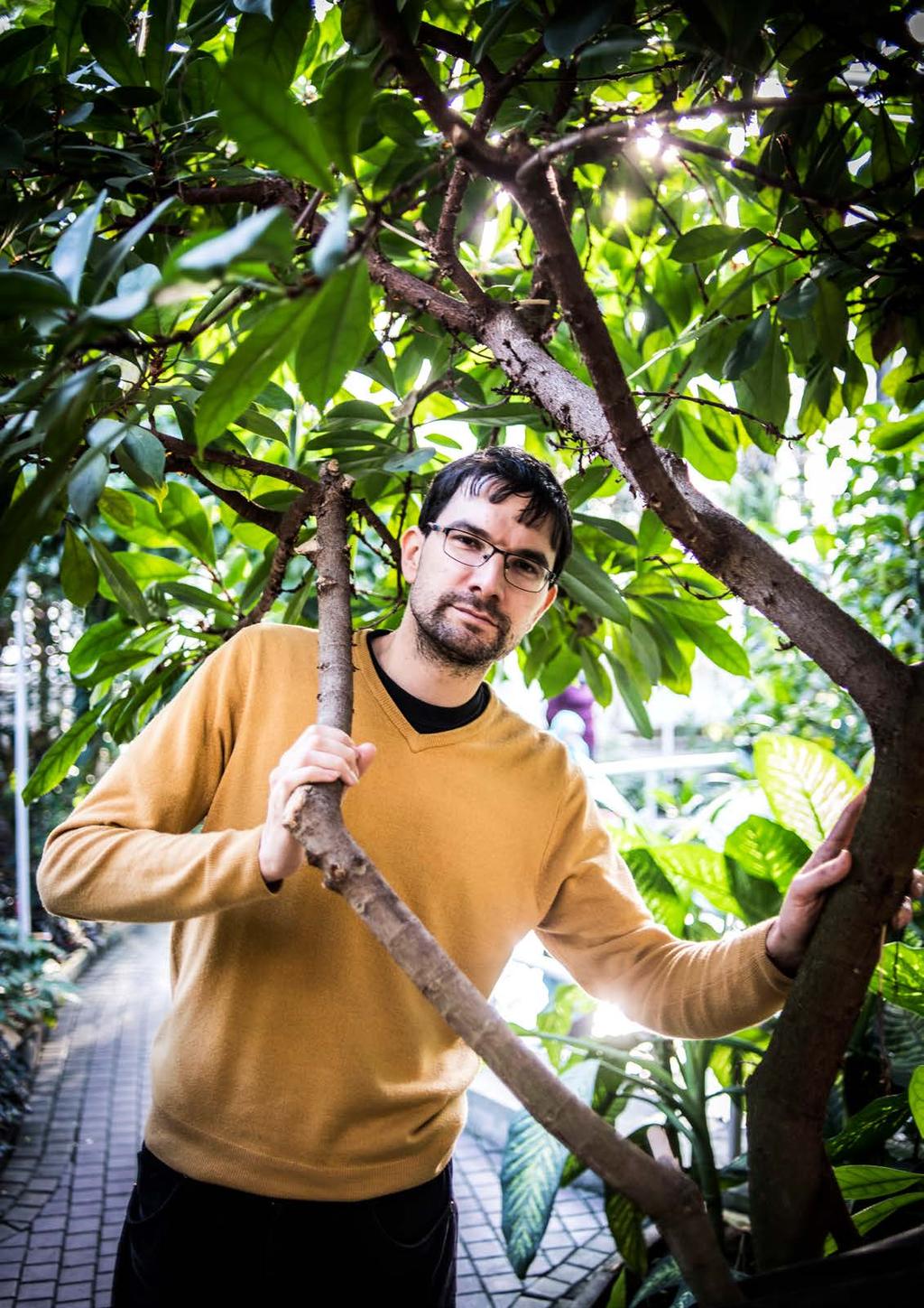 Další z líhně vědeckých nadějí Panorama Forum 47 28 RNDr. Filip Kolář, Ph.D., je biolog a systémový ekolog specializující se na rostlinné populace.