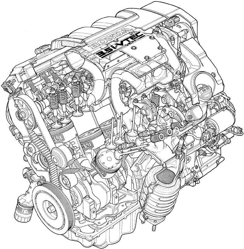 2.2 HONDA - VCM U značky Honda k vypínání válců použili systém, u kterého není zapotřebí výraznější zásah do konstrukce celého motoru a vypínání válců se řeší pouze v hlavě válců motoru.