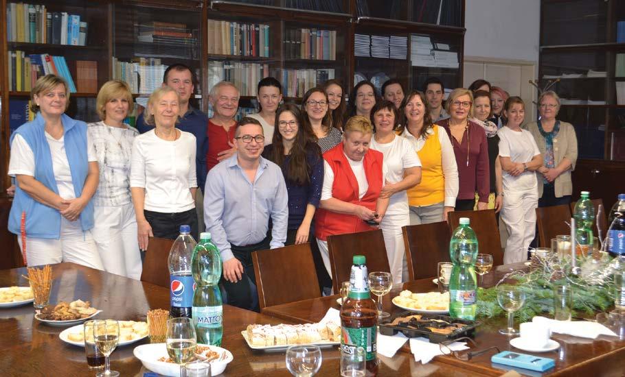 Pracovníci Ústavu hygieny a technologie masa vánoční setkání 2017 ště.
