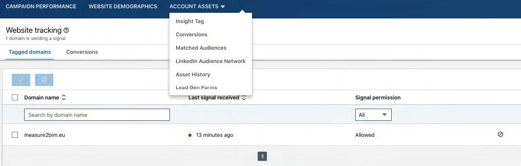 Teorie LinkedIn Ads Insight Tag Měřící kód nutné implementovat na