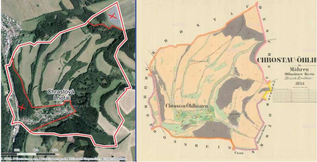 Předindustriální krajina Moravy Zrychlení proměn krajiny v posledních dvou stoletích způsobil nástup průmyslu.