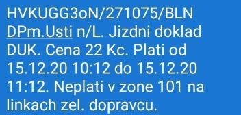 Vzor SMS jízdenky: Službu SMS jízdenka může využívat pouze cestující se SIM kartou mobilních operátorů působících na území České republiky a musí mít aktivovanou službou Premium SMS.