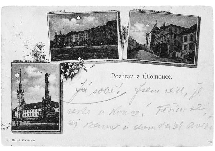 Olomouce z roku 1898, kterou