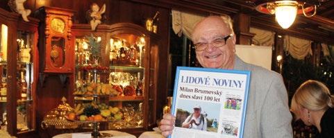 Milanem Brumovským u příležitosti jeho 85.
