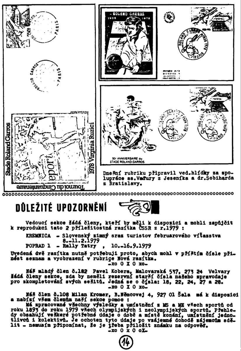 TNT s KANIVERSAURE ou STADE ROLANO.GARROS Dnešní rubriku připravíl ved.hlfdky za spovopráne 8ss.Vaďury z Jeseníka a dr.