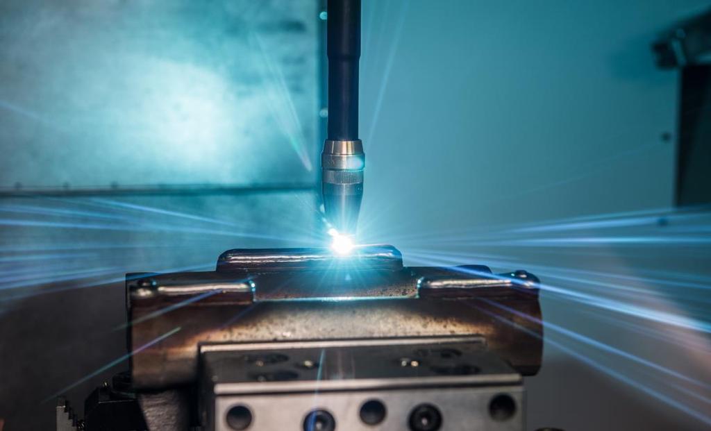 Příklad navařování na stroji WELDPRINT MCV 5X je velice dobře vidět na Obr.