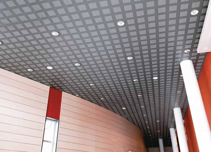 63 GYPTONE BIG QUATTRO 42 Základní vlastnosti desek Gyptone BIG Quattro 42 Umístění a velikost perforací Rozměry desky (š x d x tl.