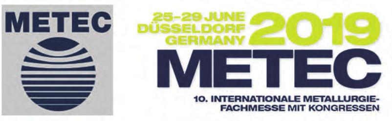ISSN 0018-8069 Informační články Informative Articles Výstavy, veletrhy, konference GIFA, METEC, THERMPROCESS a NEWCAST 2019 Hotspot světové slévárenské a metalurgické techniky Düsseldorf se pod