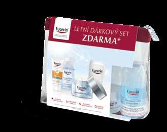 Eucerin nad 590 Kč navíc letní