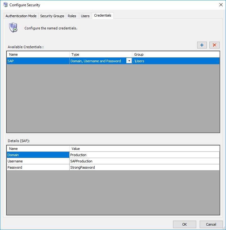 Správa pověření (Credential Management) Zabezpečení v Application Serveru umožňuje vytvářet tzv.