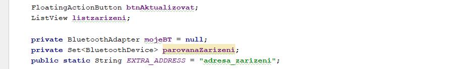 UTB ve Zlíně, Fakulta aplikované informatiky 74 části obrazovky. Může být použita třeba v případě, že se zdaří připojení. Na obrazovce se tedy na pár sekund zobrazí zpráva připojeno.