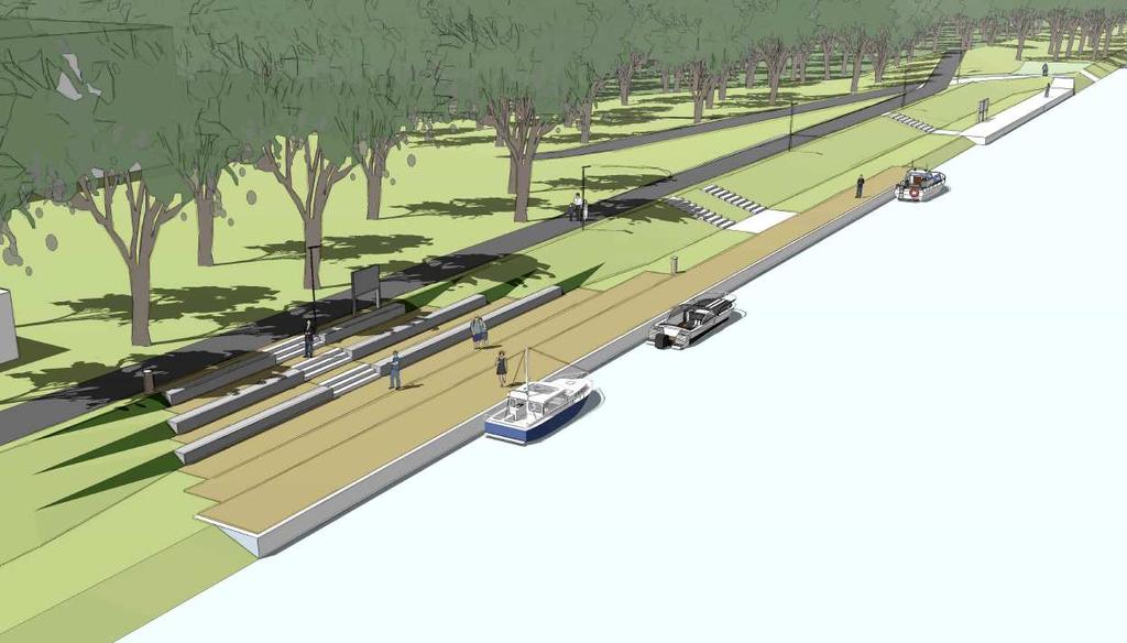 Přístaviště Hodonín a Rohatec Rozsah záměru: zvýšení přístavní kapacity o 5 a 2 plavidla IN 20 mil. Kč vč.